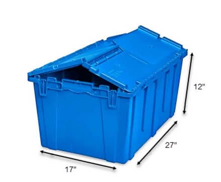 Photo of Plastic closable bins for moving (Kensington Brooklyn) #1