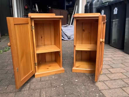 Photo of free Pine bedside cabinets (Northfield Crescent NG9) #2