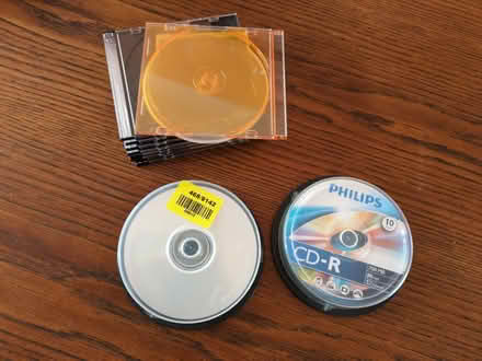 Photo of free Dvd+rw and cd-r discs and jewel cases (Botley OX2) #1