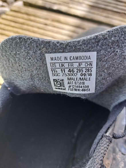 Photo of free Football boots Size UK 11 (Botley OX2) #2