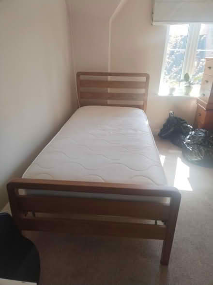 Photo of free Single bed and mattress (Yarnton OX5) #3