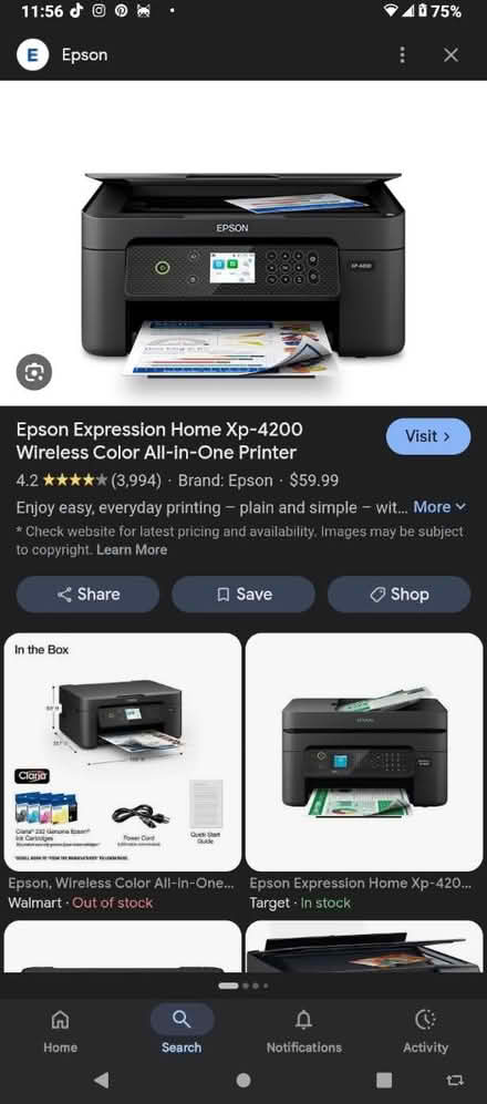 Photo of Working Printer (Westlake) #1