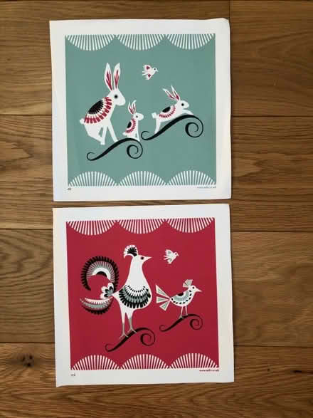 Photo of free 2 artist prints (Aldrington BN3) #1