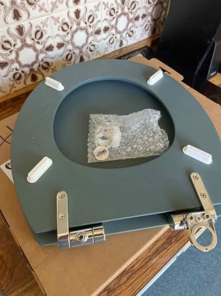 Photo of free New broken toilet seat (Croham CR2) #1