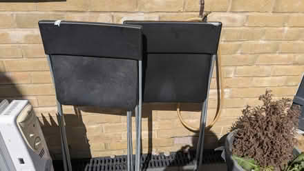 Photo of free 2 Folding Chairs - Black (Ashford TN25) #2