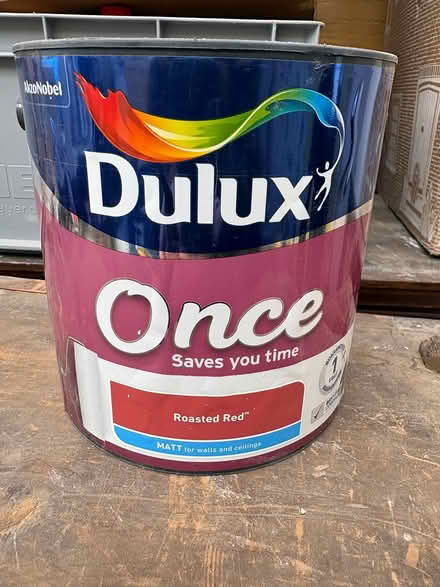 Photo of free 2.5ltr Dulux ONCE Matt (Scarborough YO12) #1