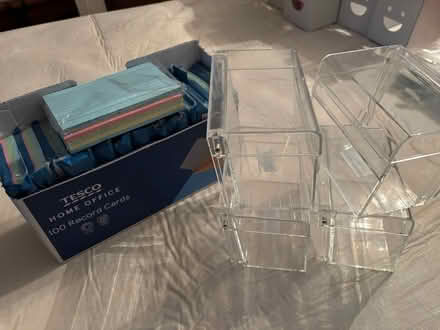 Photo of free Index cards and storage boxes (Wokingham RG40) #1