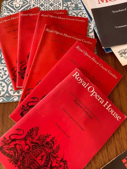 Photo of free Various theatre programmes (Pelaw NE10) #3