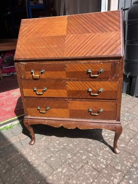 Photo of free Antique/Arts&Crafts Writing Desk (Northfield Crescent NG9) #1