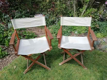 Photo of free "Director" Garden chairs (Great Baddow) #1