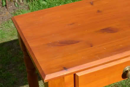 Photo of free Table with two drawers (Charvil RG10) #4