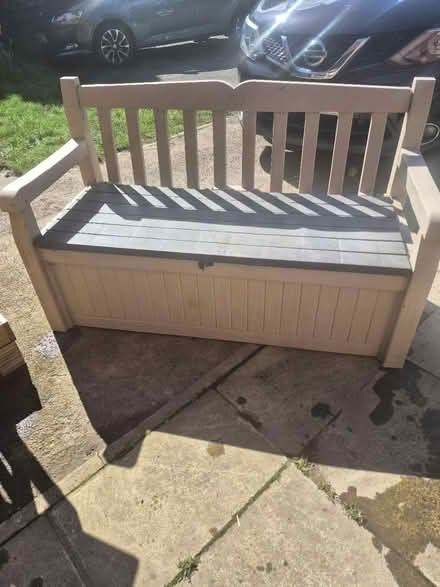 Photo of free Garden bench storage (Roundhay LS8) #1