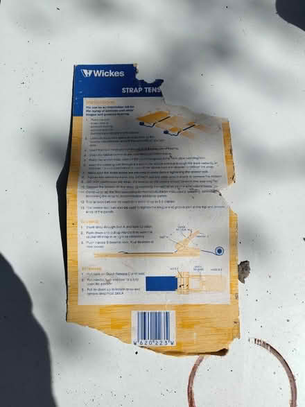 Photo of free Strap tensioner+ heavy duty strap (Pensby CH61) #2