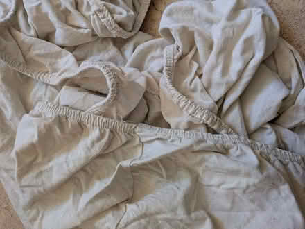 Photo of free single fitted sheet - fit for animal bedding, rags, etc (Risinghurst OX3) #2