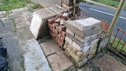 Photo of free Breeze blocks, flag stones, bricks (Bittaford, PL21) #1