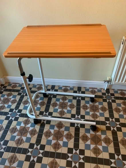 Photo of free Height adjustable chair/bed table (Lymm WA13) #1