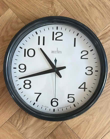 Photo of free Wall clock, second hand broken (Old Malden KT4) #2