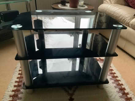 Photo of free Glass TV stand (Cambridge CB1) #1
