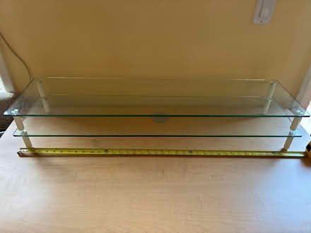 Photo of free Freestanding glass shelves (west Cupertino) #1