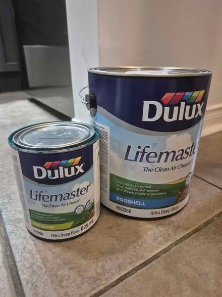 Photo of free emerald colour paint - full (65 turntable cres) #1