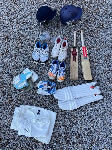 Photo of free Junior cricket kit (Hurst Green BB7) #1
