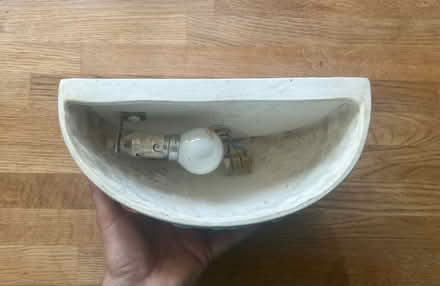 Photo of free Pretty ceramic wall uplight (Bodmin) #2