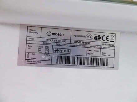 Photo of free Indesit Fridge-Freezer CTAA 55 NF UK (Wadsley Bridge S6) #3