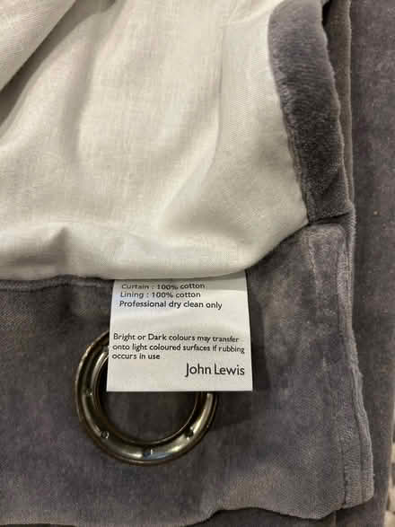 Photo of free John Lewis Thermal Door Curtain (Mossley - OL5) #2