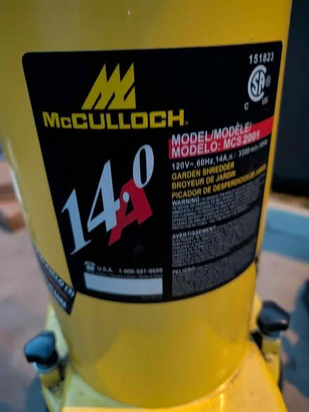 Photo of free Garden shredder (Park View - Colombia Heights) #2