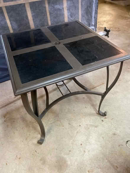 Photo of free Tilted patio table (Skokie) #1