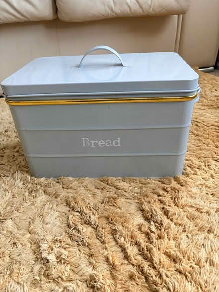 Photo of free Grey bread bin. SW2 2LP (SW2) #1