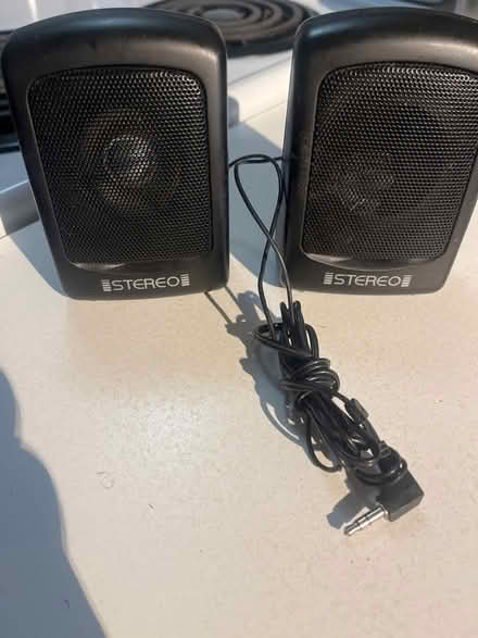 Photo of free speaker pair (bloor & ossington) #1