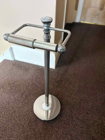 Photo of free Chrome toilet roll holder (Hastings TN37) #1