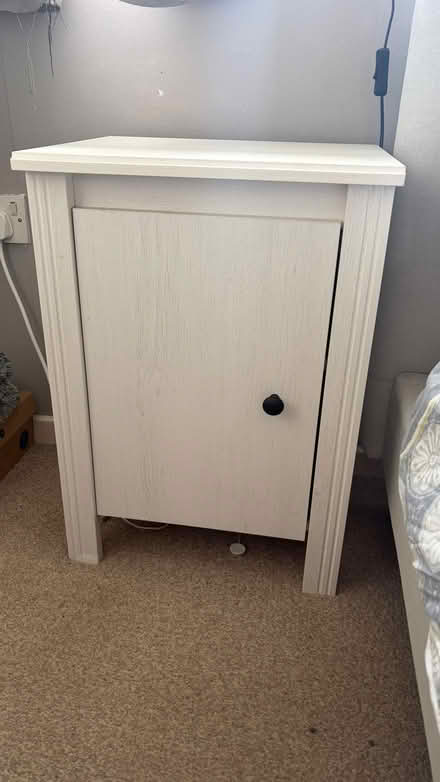 Photo of free Pair of Ikea bedside tables (Burnham SL1) #1