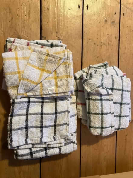 Photo of free 12 quick dry teatowels (E11 Leytonstone) #1