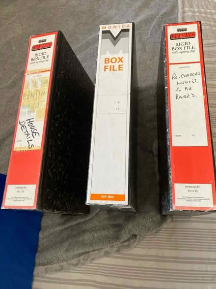 Photo of free Box files x7 (Streatham SW16) #4