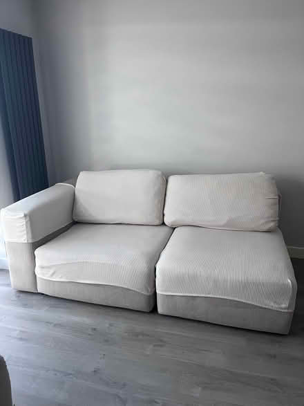 Photo of free Large Sofa and Footstool (Carpenders Park WD19) #4
