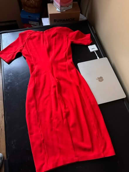 Photo of free XS Zara Red Dress (Clason Point Bronx NY) #2