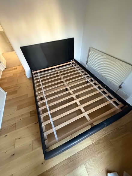 Photo of free Double bed frame and headboard (Chiswick W4) #1