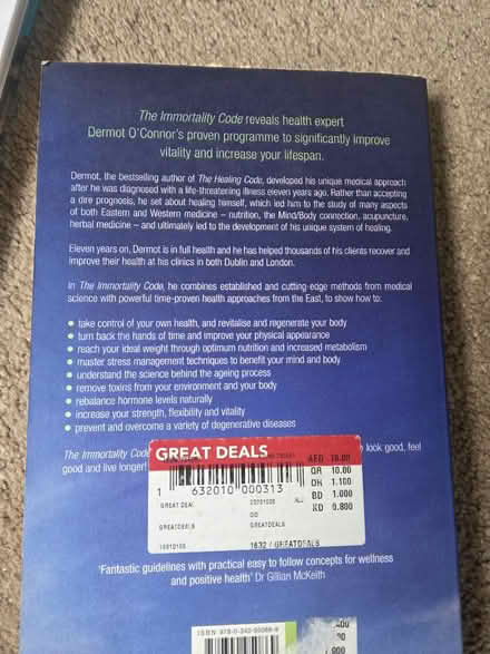 Photo of free Book - The Immortality Code (Lightwood ST3) #2