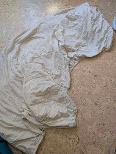 Photo of free single fitted sheet - fit for animal bedding, rags, etc (Risinghurst OX3) #1