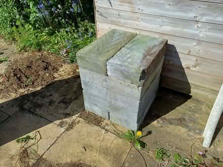 Photo of free "Thermalite" blocks (Cutteslowe OX2) #1