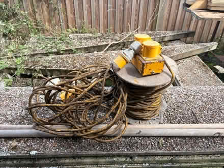 Photo of free 110v cables (Lower Stondon SG16) #1