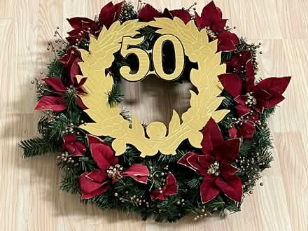 Photo of free 50th Wreath (Wolfe & Reed) #1