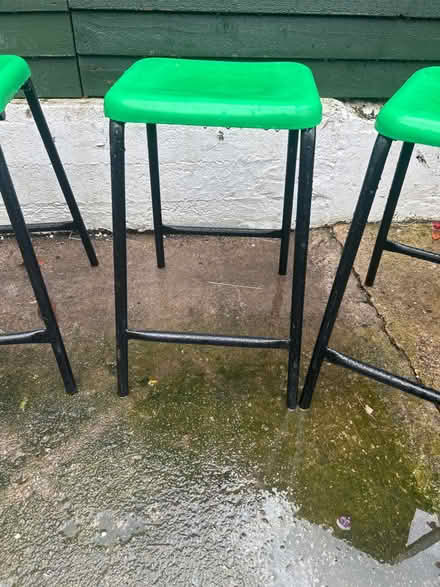 Photo of free 4 x stools from a school (Wigston Leicestershire.LE18) #3