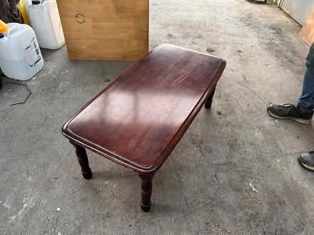 Photo of free Coffee table mahogany (Rathfeigh) #1