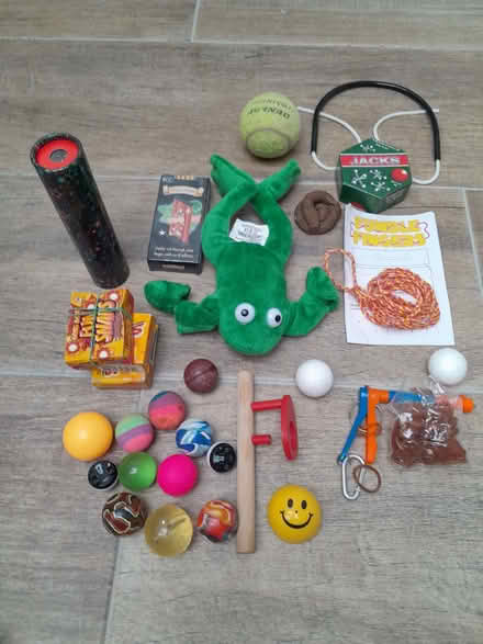 Photo of free Magic tricks, bouncy balls, etc (Warden Hill GL51) #1