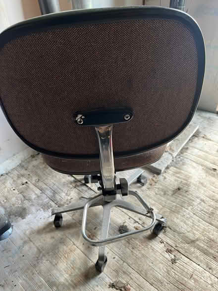 Photo of free Brown swivel office chair (Shirley, Croydon) #3