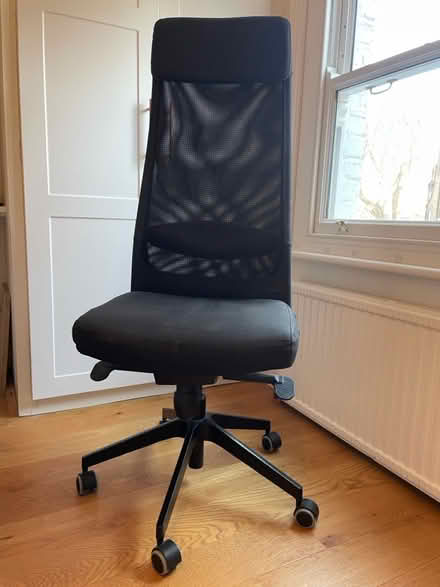 Photo of free IKEA Black office chair (Fulham SW6) #1