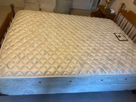 Photo of free Queen mattress/springs set (Manchester) #2